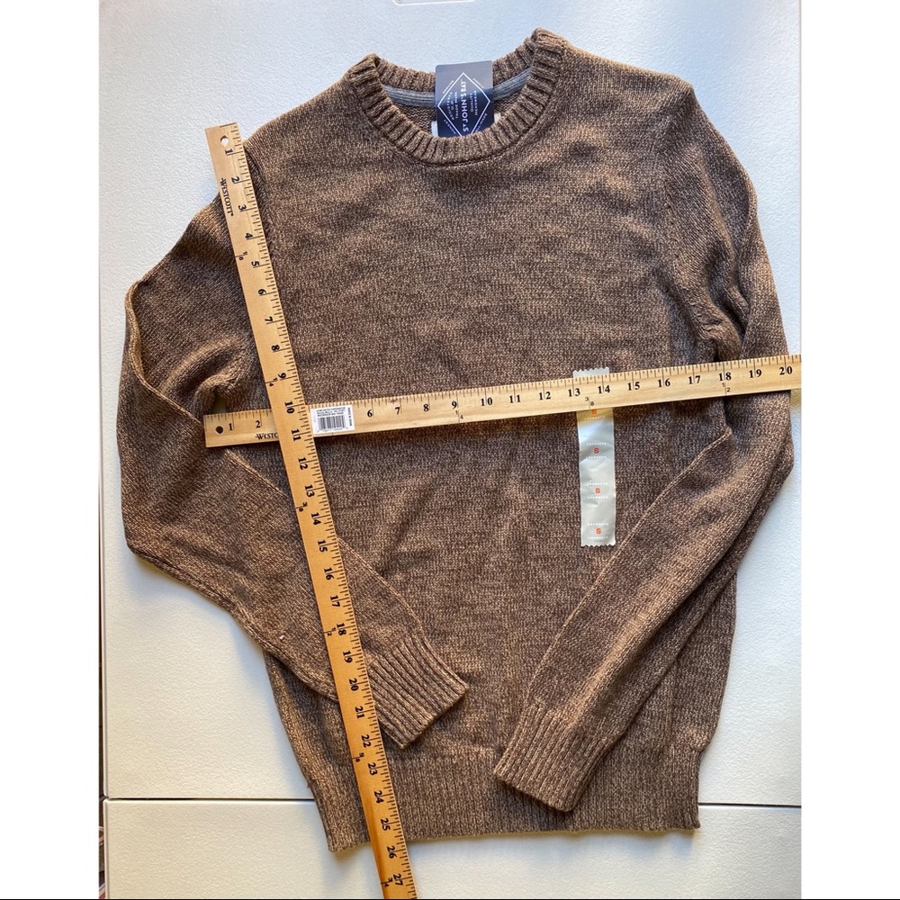 St John's Bay Men's cotton crew neck sweater Size: S